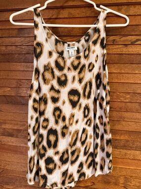 Old Navy Leopard Print Tank Top - Black, Brown, Cream